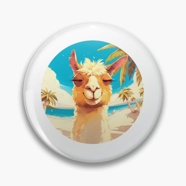 Item preview, Lama at a beach // Cool Lama // Cool Animal // Beach // Chill out // Llama designed and sold by SMARTKIT  DESIGNAGENCY.