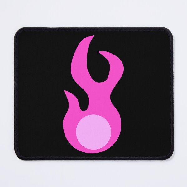 Item preview, Pink Fire Icon designed and sold by galaxydaydreams.