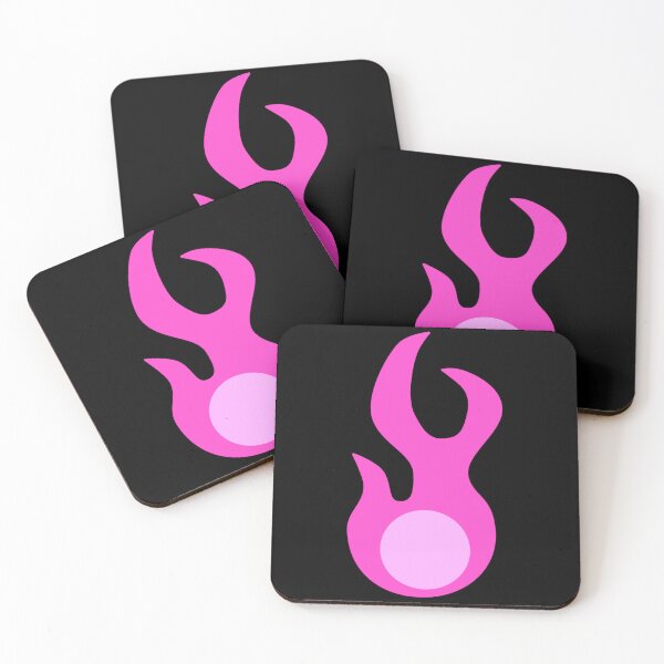 Item preview, Pink Fire Icon designed and sold by galaxydaydreams.