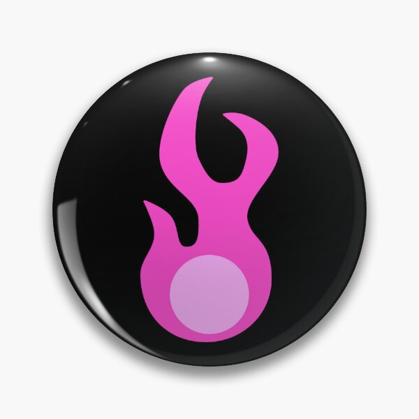 Item preview, Pink Fire Icon designed and sold by galaxydaydreams.