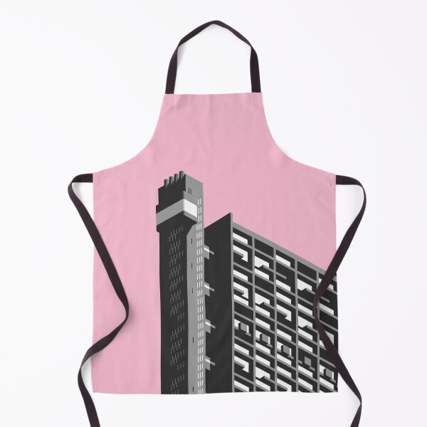 Item preview, Trellick Tower Isometric Minimal Coral designed and sold by VoodooCircus.