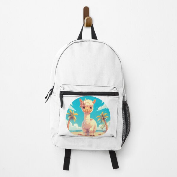 Item preview, Lama at a beach // Cool Lama // Cool Animal // Beach // Chill out // Llama designed and sold by SMARTKIT DESIGNAGENCY.