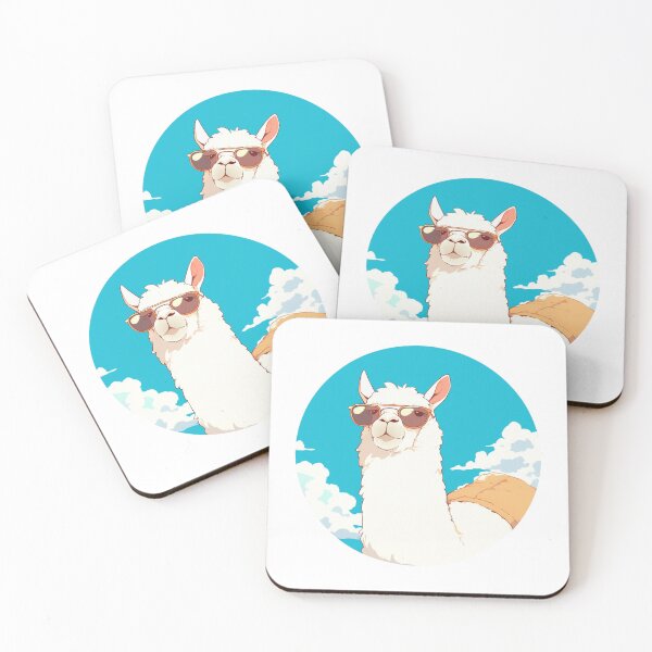 Item preview, Lama at a beach // Cool Lama // Cool Animal // Beach // Chill out // Llama designed and sold by SMARTKIT  DESIGNAGENCY.