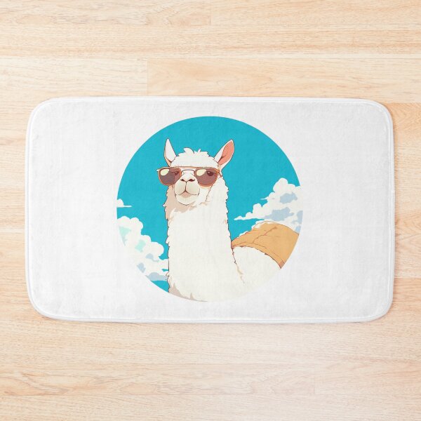 Item preview, Lama at a beach // Cool Lama // Cool Animal // Beach // Chill out // Llama designed and sold by SMARTKIT  DESIGNAGENCY.