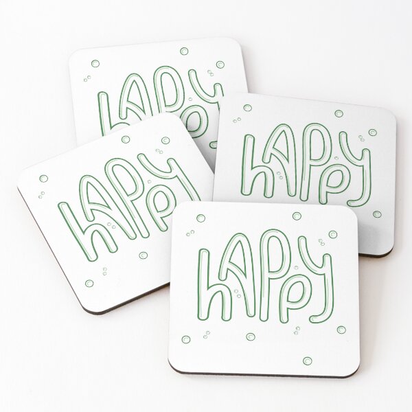 Item preview, The inscription "Happy" for those who are happy designed and sold by AnVag.