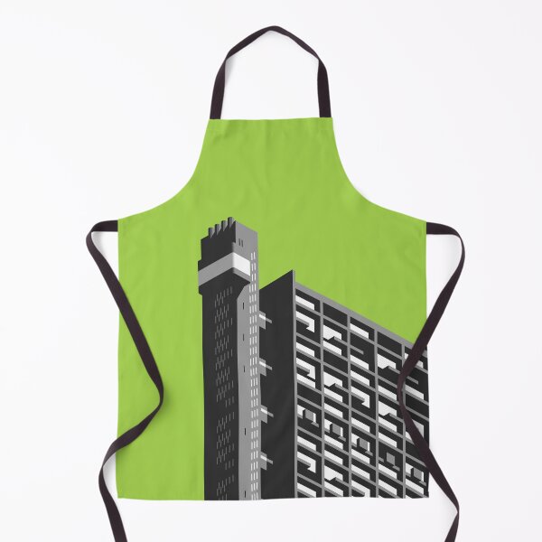 Item preview, Trellick Tower Isometric Minimal Lime designed and sold by VoodooCircus.