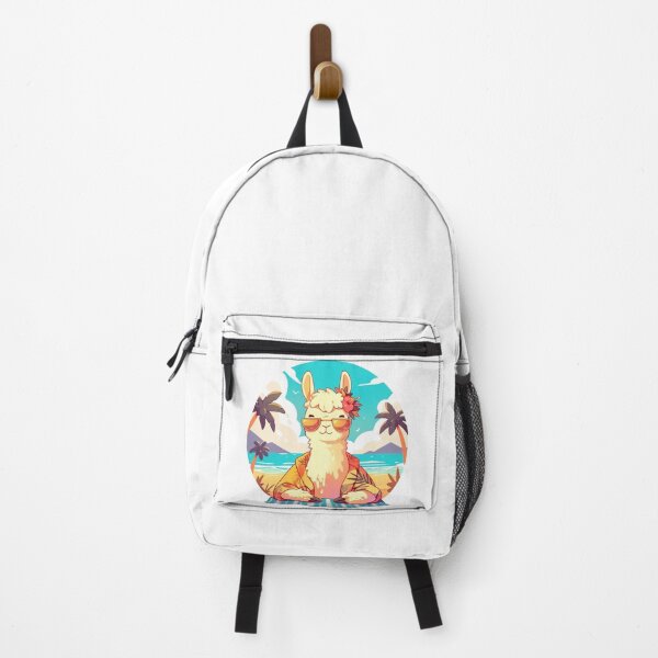 Item preview, Lama at a beach // Cool Lama // Cool Animal // Beach // Chill out // Llama designed and sold by SMARTKIT DESIGNAGENCY.