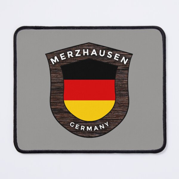 Item preview, Merzhausen Germany Emblem Flag designed and sold by World Designs.