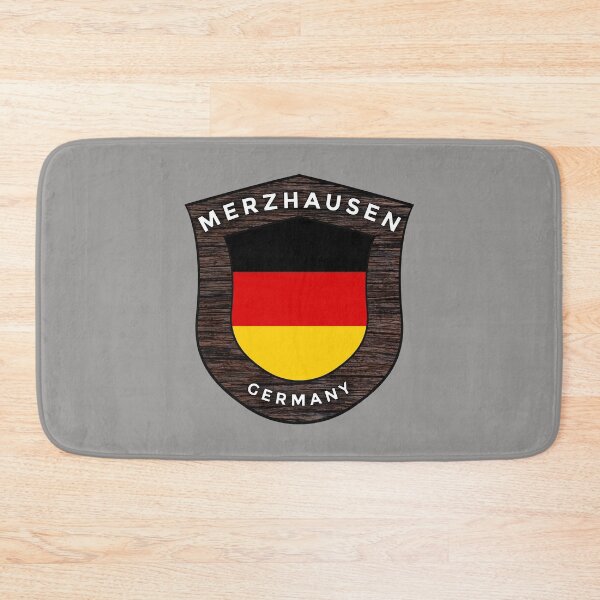 Item preview, Merzhausen Germany Emblem Flag designed and sold by World Designs.