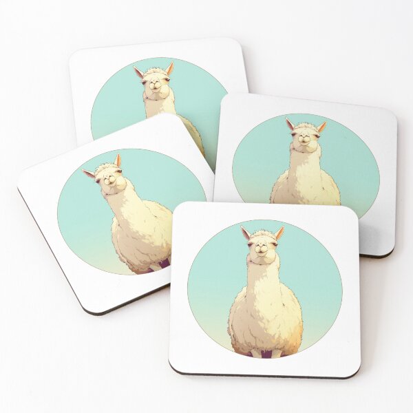Item preview, Lama at a beach // Cool Lama // Cool Animal // Beach // Chill out // Llama designed and sold by SMARTKIT  DESIGNAGENCY.