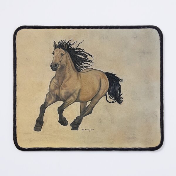 Item preview, JBA-Buckskin Horse designed and sold by JoanBeaudryART.
