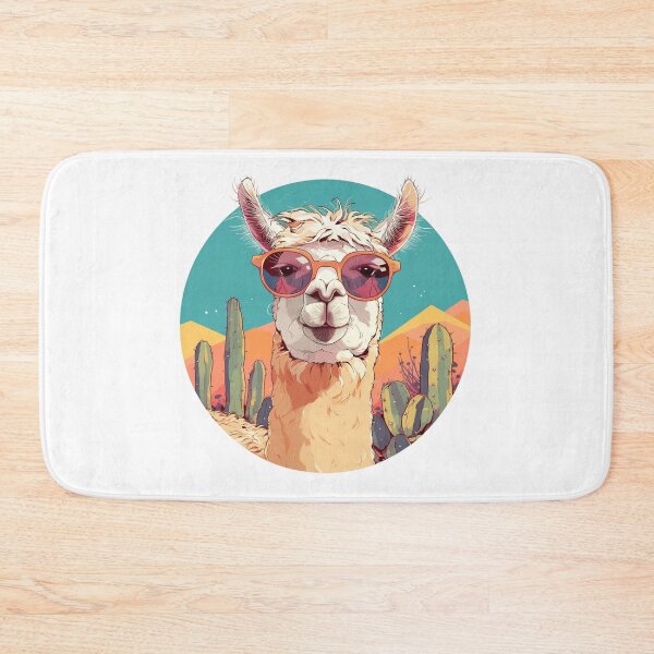 Item preview, Lama at a beach // Cool Lama // Cool Animal // Beach // Chill out // Llama designed and sold by SMARTKIT  DESIGNAGENCY.