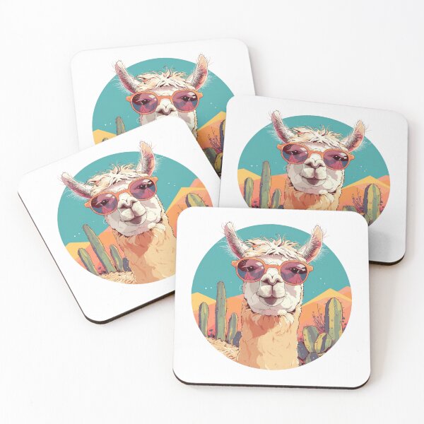 Item preview, Lama at a beach // Cool Lama // Cool Animal // Beach // Chill out // Llama designed and sold by SMARTKIT  DESIGNAGENCY.