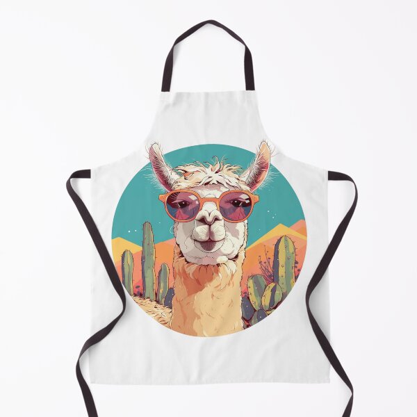 Item preview, Lama at a beach // Cool Lama // Cool Animal // Beach // Chill out // Llama designed and sold by SMARTKIT DESIGNAGENCY.