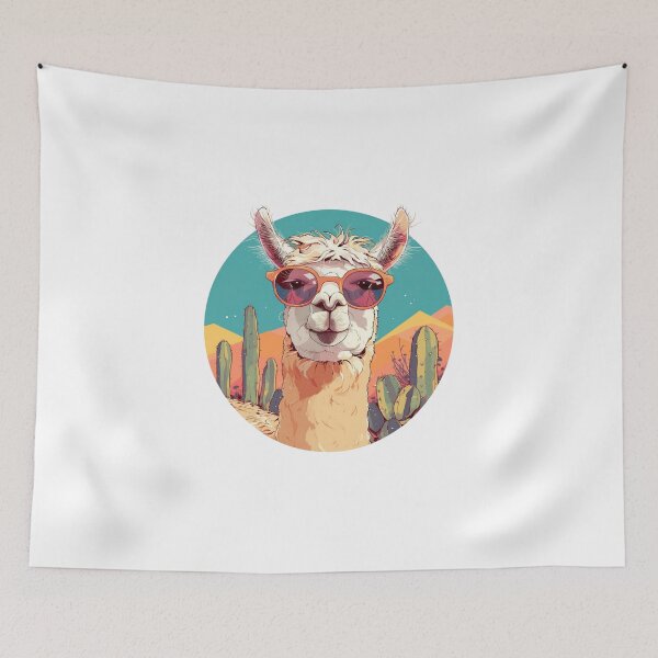 Item preview, Lama at a beach // Cool Lama // Cool Animal // Beach // Chill out // Llama designed and sold by SMARTKIT  DESIGNAGENCY.
