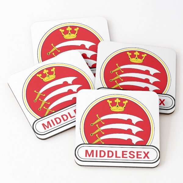 Item preview, English Historical Middlesex County Badge - Middlesex Flag designed and sold by chrisrivait.