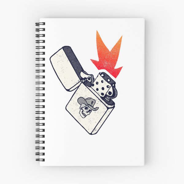 Item preview, Zippo lighter cowboy skeleton with flame designed and sold by AmerMichel.