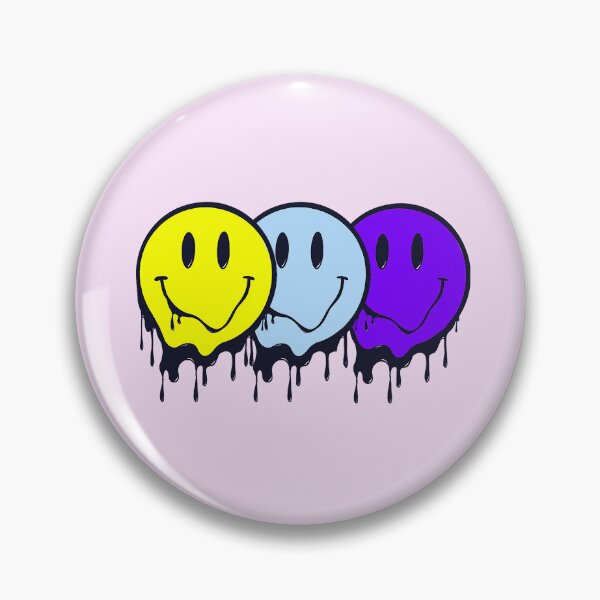 Item preview, Tripple Melting dripping Smiley Faces  designed and sold by SoulRising.