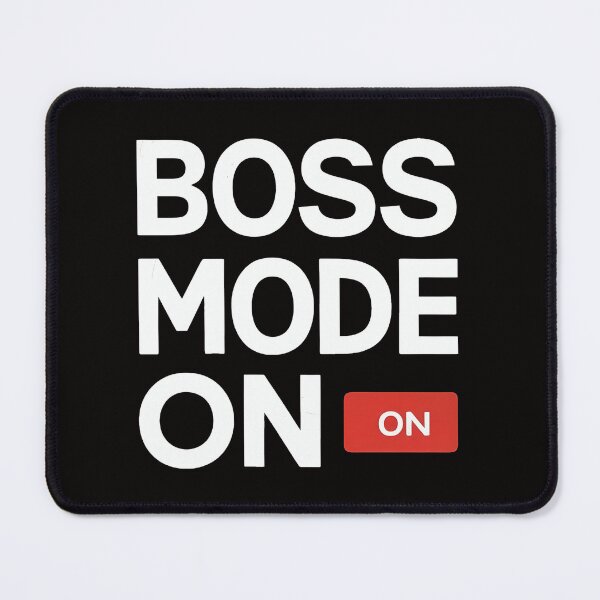 Item preview, BOSS MODE ON Design designed and sold by simaso.