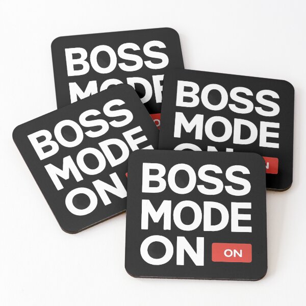 Item preview, BOSS MODE ON Design designed and sold by simaso.