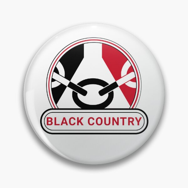 Item preview, England History Black Country Badge - Black Country Flag designed and sold by chrisrivait.