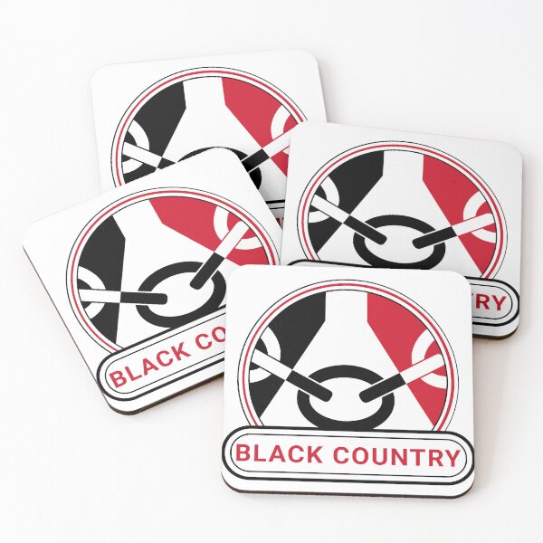 Item preview, England History Black Country Badge - Black Country Flag designed and sold by chrisrivait.