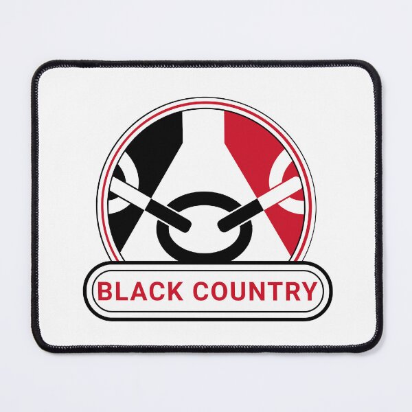 Item preview, England History Black Country Badge - Black Country Flag designed and sold by chrisrivait.