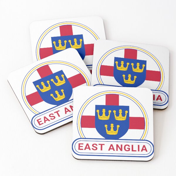 Artikelvorschau, England Geschichte East Anglia Landesabzeichen - East Anglia Flagge entworfen und verkauft von chrisrivait.