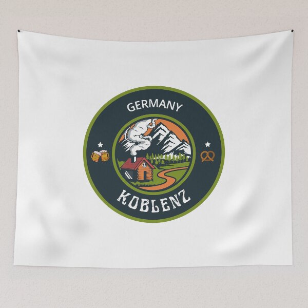 Item preview, Koblenz Germany Green Emblem designed and sold by World Designs.
