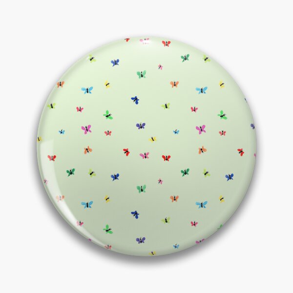 Item preview, Small butterflies on light green designed and sold by by Mònica Roca.