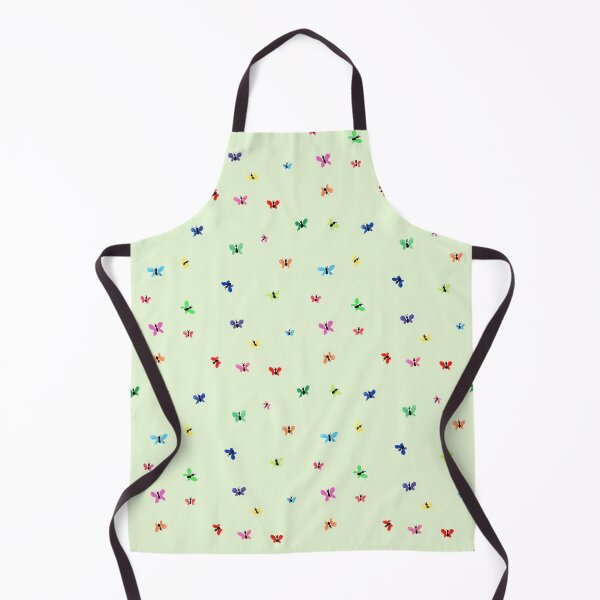 Item preview, Small butterflies on light green designed and sold by by Mònica Roca.