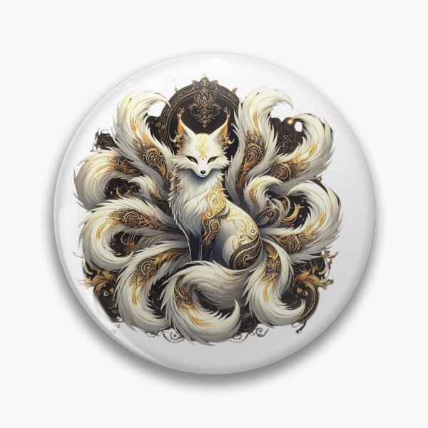 Item preview, Majestic Nine-Tailed Fox designed and sold by ove12love1.