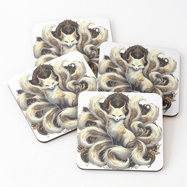 Item preview, Majestic Nine-Tailed Fox designed and sold by ove12love1.