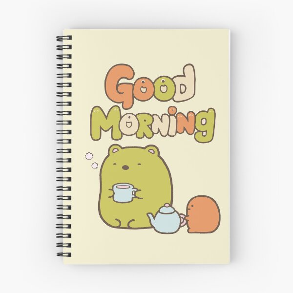 Item preview, Sumikko Gurashi Good Morning Bear and Bird Tea Time - Adorable Kawaii Breakfast Scene to Brighten Your Day designed and sold by FebricFusion.