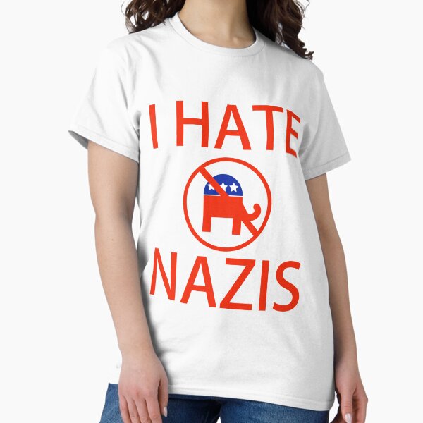 Vista previa del artículo con la obra «Odio el diseño de los republicanos nazis anti MAGA. », diseñado y vendido por Rachel the Artist .