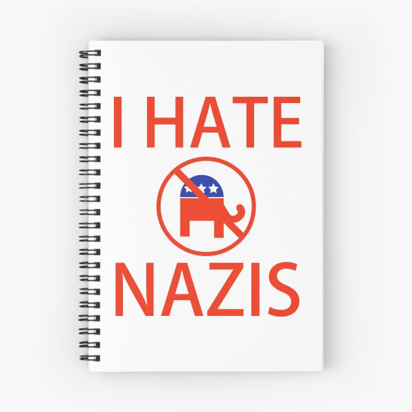 Item preview, I hate Nazis anti MAGA Republicans design  designed and sold by Rachel the Artist .