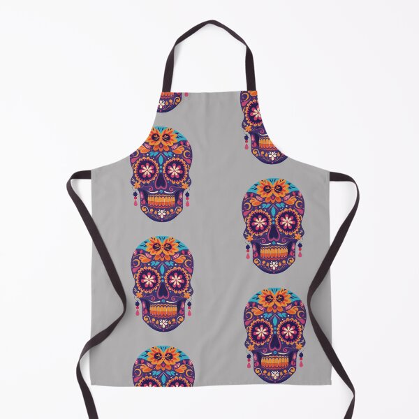 Item preview, Dia de los Muertos Sugar skull designed and sold by Coastal Garden Design Studio.