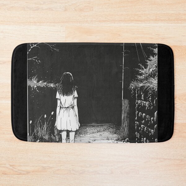 Item preview, into the void - black and white horror manga anime girl designed and sold by ForsakenFrames.
