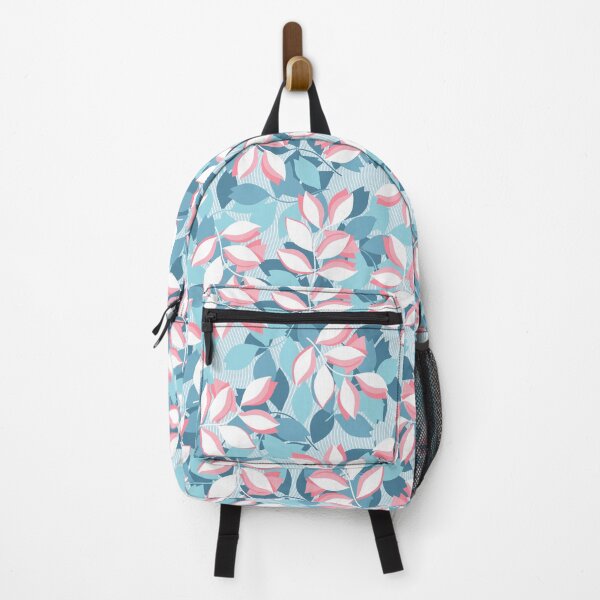 Item preview, Pastel leaves, Light blue version designed and sold by Alex  Blud.