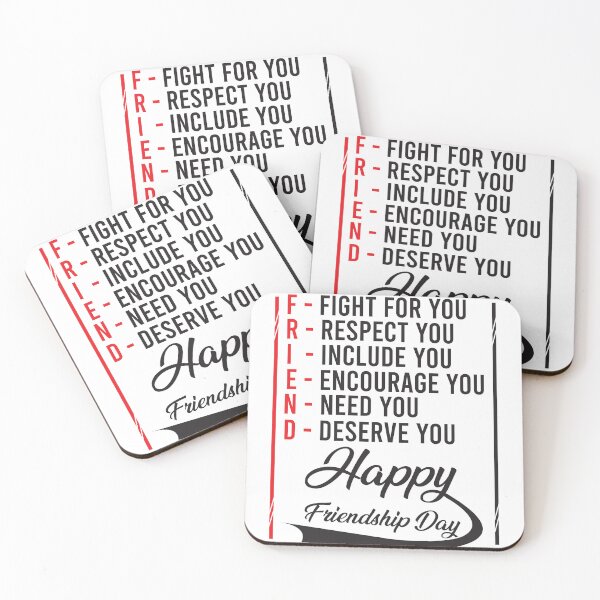 Item preview, Happy Friendship Day: Friends Meaning Typography T-Shirts designed and sold by Techflare.
