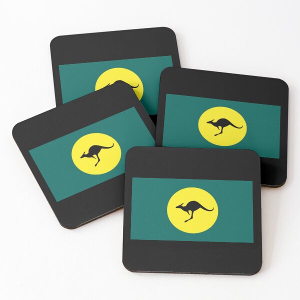 Item preview, Kangaroo Sun. New Flag for Australia.  designed and sold by Kangaroo Sun.