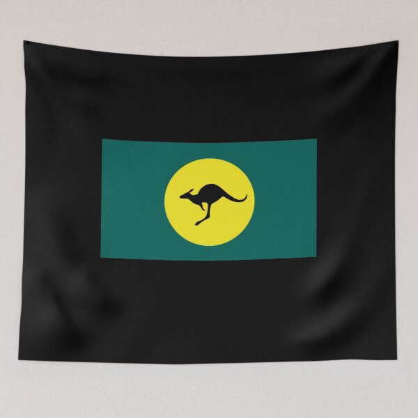 Item preview, Kangaroo Sun. New Flag for Australia.  designed and sold by Kangaroo Sun.