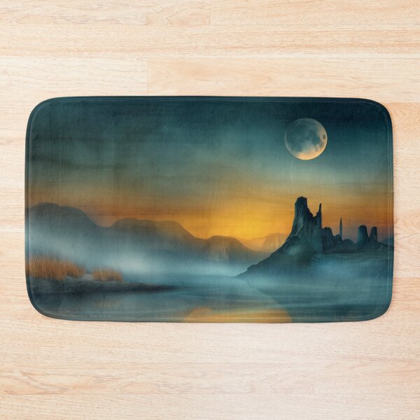 Item preview, Abandoned Citadel in a Misty Lake designed and sold by Susaretow.