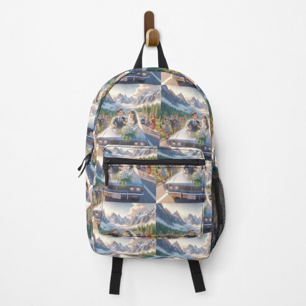 Item preview, Alpine Love Just Married on Mountain Peaks designed and sold by choder61.