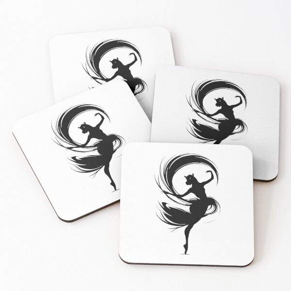 Item preview, Black and White Ballerina Hippo: Graceful Steps from an Unlikely Dancer designed and sold by SplashTastic.