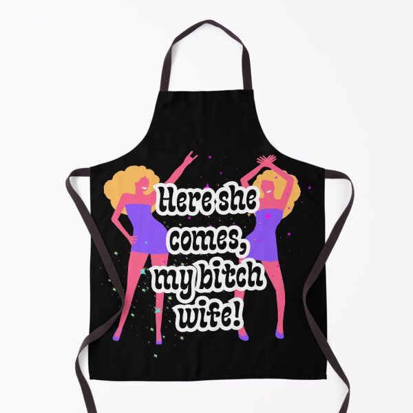Item preview, Here She Comes, My B Wife designed and sold by Parasocialite.