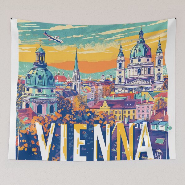 Item preview, Vienna Print Vienna Art  designed and sold by nomiraclehere.