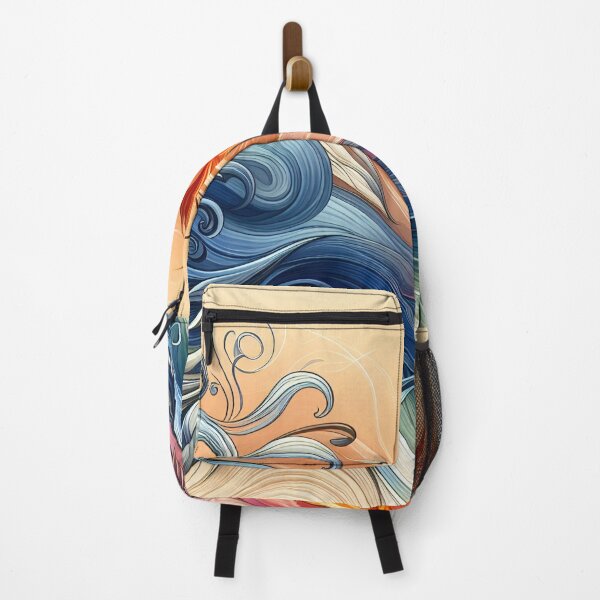 Item preview, Contrasting Elements: Hot and Cold Abstract designed and sold by daruneenok.