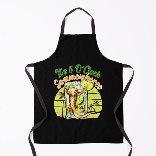 Item preview, It's 5 O'Clock Somewhere Cute Gecko Summer designed and sold by BeataY6Art.