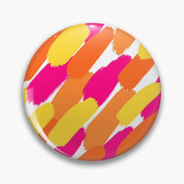 Item preview, Pink, Orange and Yellow Paint Brush Stroke Style Diagonal Abstract designed and sold by OneThreeSix.